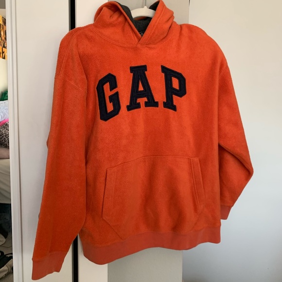 GAP Tops - Vintage Gap Fleece Hoodie Sweatshirt